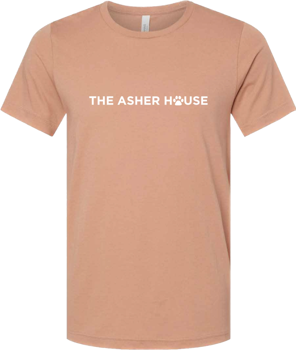 The Asher House Unisex Text Logo T-Shirt - 7 Colors