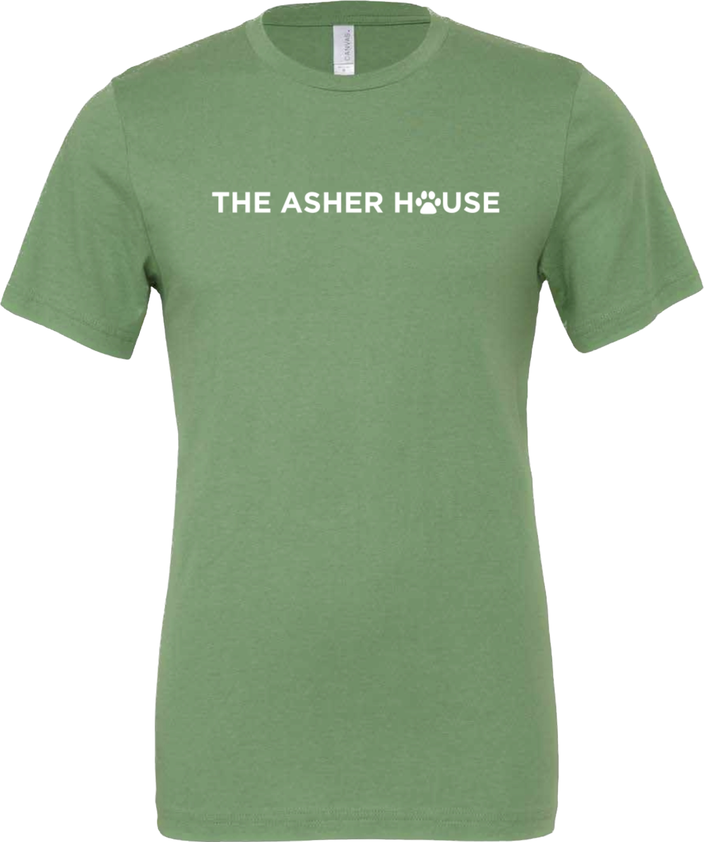 The Asher House Unisex Text Logo T-Shirt - 7 Colors