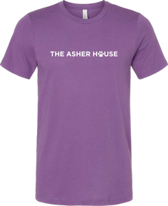 The Asher House Unisex Text Logo T-Shirt - 7 Colors