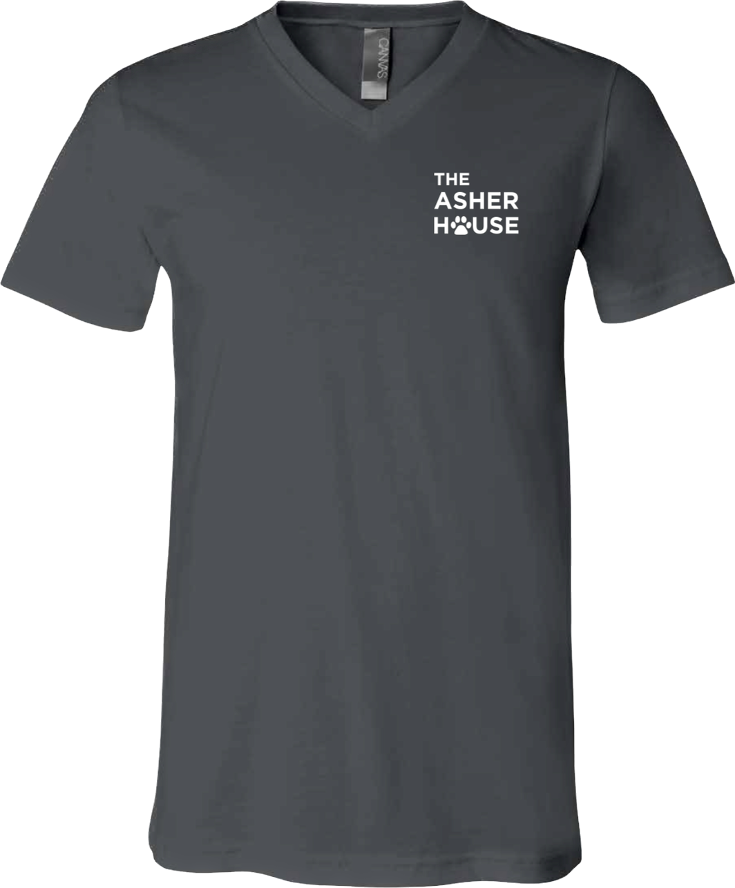 The Asher House Unisex V-Neck T-Shirt - 4 Colors