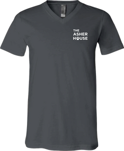 The Asher House Unisex V-Neck T-Shirt - 4 Colors