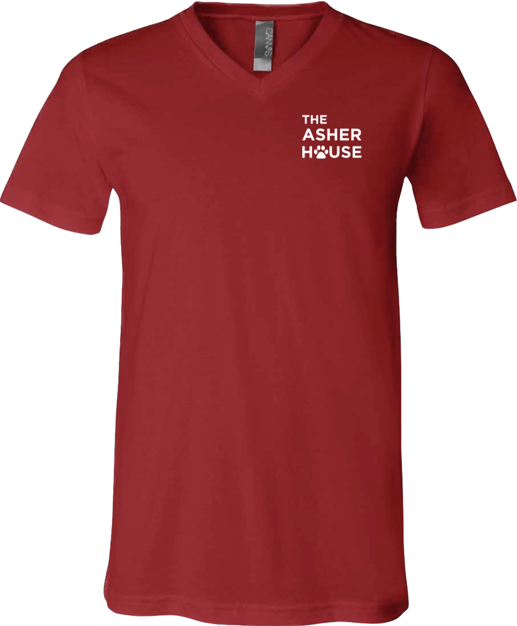 The Asher House Unisex V-Neck T-Shirt - 4 Colors