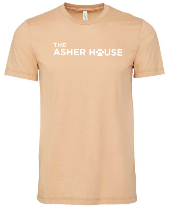 The Asher House Unisex Text Logo T-Shirt - 2 Colors