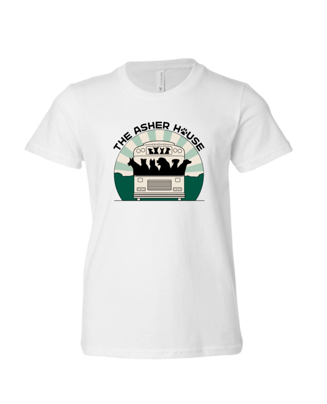 The Asher House Bus Logo Youth T-Shirt - 5 Colors