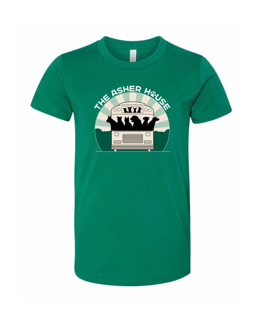 The Asher House Bus Logo Youth T-Shirt - 5 Colors